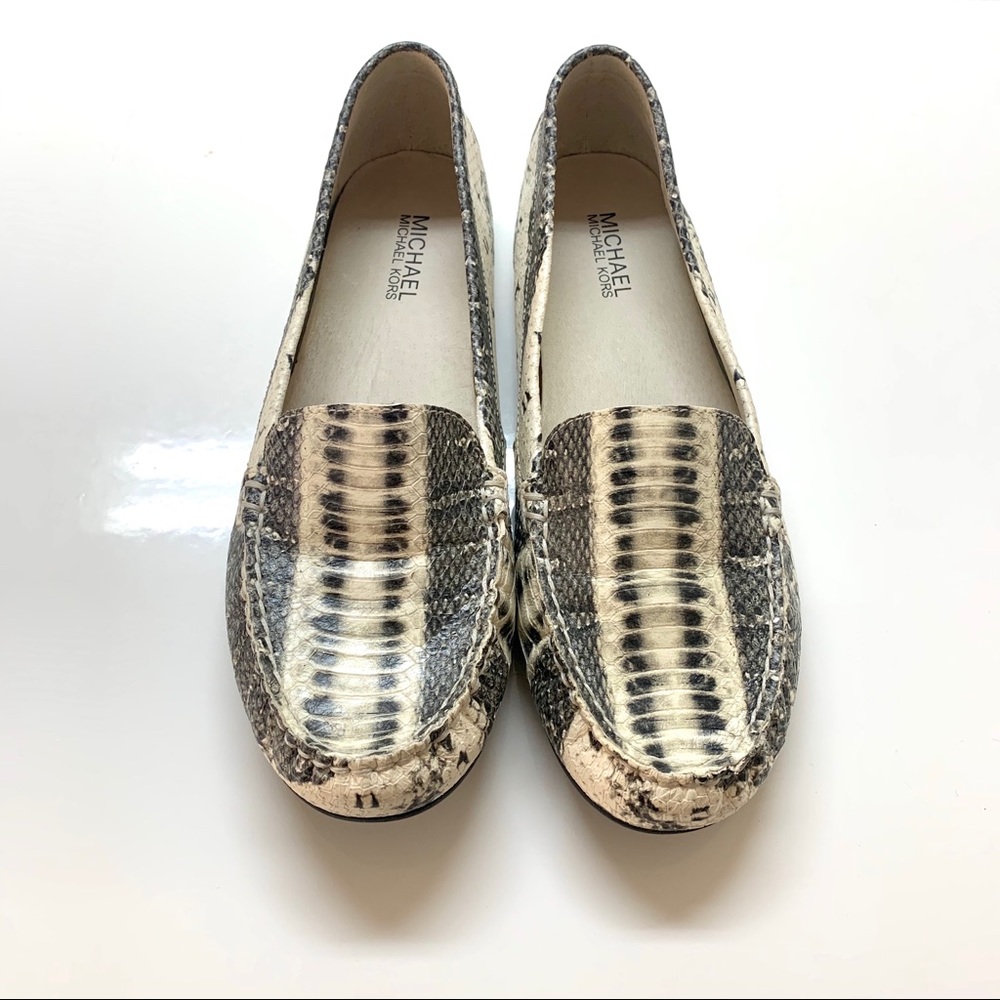 🚫SOLD‼️ Michael Kors Snakeprint Loafers